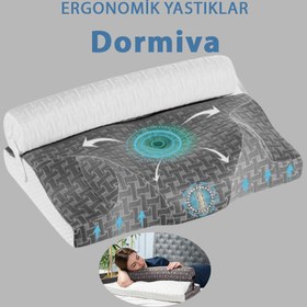 Resim Dormiva Ortopedik Multifonksiyon Uyku Yastığı 