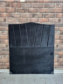 Resim Emba Mobilya Papatya Tek Kişilik Baza Başlığı Siyah 100 CM 