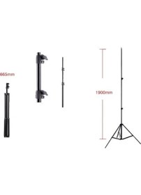 Resim Jinbei Eq-190 1.90M Alüminyum Işık Standı Havalı 