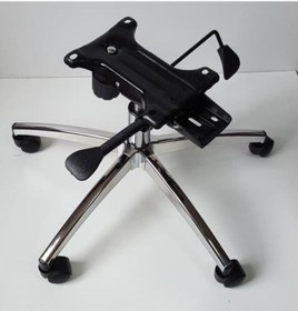 Resim Kamusalmarket Makam Sandalyesi Ayağı Çift Kollu Kuyruklu Mekanizma Çap 70 Cm Kr 