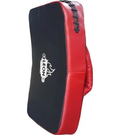 Resim Leon Classic Kick-Boks ve Taekwondo Pumse Darbe Yastığı Kırmızı Kırmızı - Siyah 