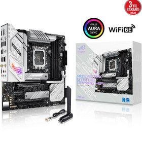 Resim Asus Rog Strix B760-G Gaming WiFi Intel B760 7800 MHz DDR5 LGA1700 Micro ATX Anakart Asus