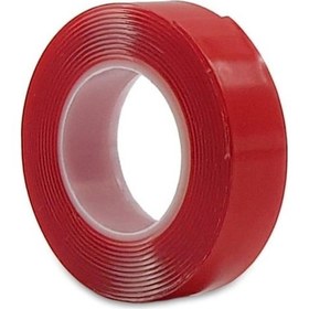 Resim Silikonlu Çift Taraflı Plaka Yapıştırma Bantı 19mm- 2 Metre 