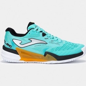 Resim Joma Roland Erkek Turkuaz Toprak & Sert Tenis Ayakkabısı Trols2527ac Turkuaz 