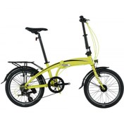 Resim Bisan FX 3500 Altus 20 Jant V Fren Katlanır Bisiklet (Neon Sarı Siyah) 