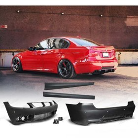 Resim X POWER TUNİNG Bmw E90 2009 2012 Lci Mtech Body Kit 