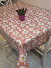 Resim Elyaflı Pvc Muşamba - Desenli Silinebilir Masa Örtüsü Fnt1257-3 Çok Renkli 