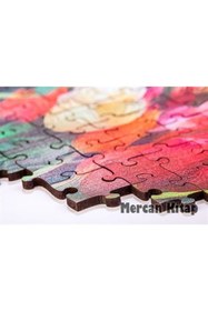 Resim King Of Puzzle Plaj Ve Renkli Şemsiyeler Ahşap Puzzle 2000 Parça (mz53-mm) 