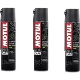 Resim Motul C4 Motosiklet Zincir Yağı 3 Adet 