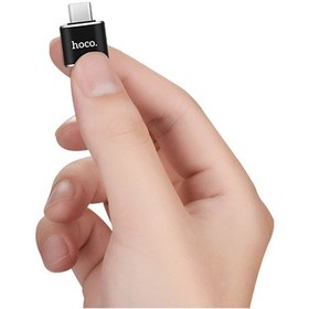 Resim Hoco. Ua5 Tak Çalıştır Type-c To Usb Dönüştürücü - Siyah 