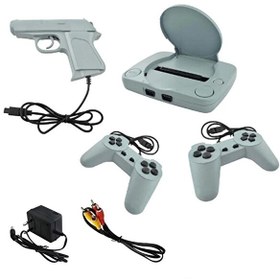 Resim Süper 8 Bit 1 Tabanca Mario ve Onlarca Oyun Yüklü 2 Oyun Kolu Game Atari 