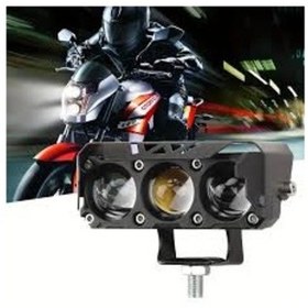 Resim Motosiklet Scooter 12-60 Volt Su Geçirmez Çift Renk Beyaz Sarı 