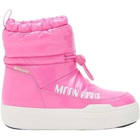 Resim J001 Pink Gum Bot Kız Çocuk 80d3440110 Moon Boot Jr Park Tube Mid Glitter Wp Pembe 