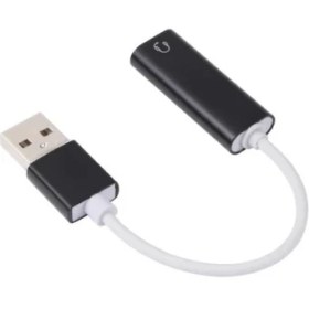 Resim Keepro Mikrofonlu Kulaklık USB Çevirici USB Ses Kartı 7.1 Tek Girişli USB Ses Kartı 
