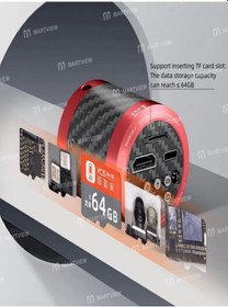 Resim Berat Ycs-x80 Tip-c / Hdmı 4k Mikroskop Kamerası Trinoküler Mikroskop İçin 