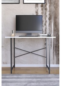 Resim VayAvm Çalışma Bilgisayar Masası 60 x 90 CM Beyaz 