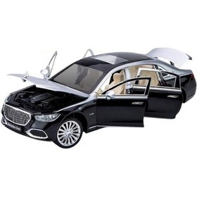 Resim Vardem Oyuncak Işıklı Sesli Kapıları Açılabilen Pilli Mb Araba Item Kod : C2409 Siyah Siyah 