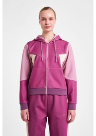 Resim Lescon Kadın Fermuarlı Kapüşonlu Sweatshirt 25n-2131 Mor 