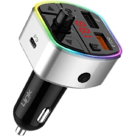 Resim Linktech GP14 38W Pd + Qc3.0 LED Ekranlı Fm Transmitter 