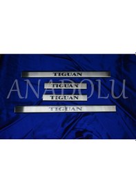 Resim Volkswagen Tiguan Krom Kapı Eşiği 4 Parça 2016 Üzer 