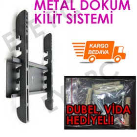 Resim Awox 39 İnç Lcd Led Tv Duvar Askı Aparatı Metal 