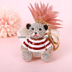 Resim Silver1 Gıoıo Yeni Moda Metal Çanta Çekicilik Içi Boş Karikatür Metal Anahtarlık Dıy Yaratıcı Okul Çantası Çekicilik (Yurt Dışından) 