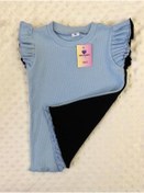 Resim ARYA BABY Fırfır Kol Detaylı 2li Kız Bebek Çocuk Tişört-üst Giyim-sıfır Kol 