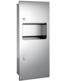 Resim Artema Arkitekta Kağıt Havluluk + Çöp Kovası 