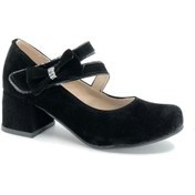 Resim İremsu 7845 Yandan Kurdelalı Kız Çocuk Topuklu Çocuk Ayakkabı Çok Renkli 