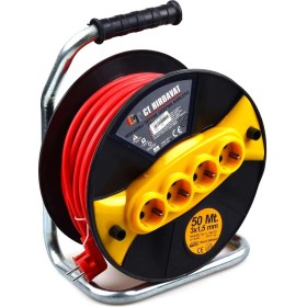 Resim CT Seyyar Kablo Makaralı Ct 3x1.5 mm 50 mt 