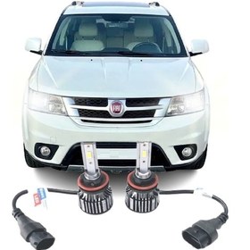 Resim Megamarket06 Fıat Freemont Led Xenon Kısa Far Ampulü Mono H11 