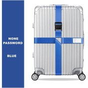 Resim Queenshow Anti-hırsızlık Bagaj Kemeri - Çapraz Askılı, Şifre Ayarlanabilir Bavul Kemerleri Haki 