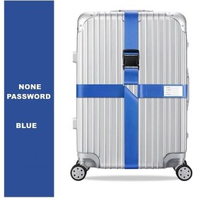 Resim Queenshow Anti-hırsızlık Bagaj Kemeri - Çapraz Askılı, Şifre Ayarlanabilir Bavul Kemerleri Haki 