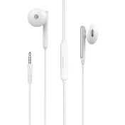 Resim HP-339 Stereo 3.5mm Mikrofonlu Kulak Içi Kablolu Kulaklık Beyaz 