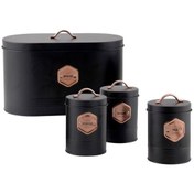 Resim Aryıldız Black Line Nora Matte Mutfak Seti Bronz 