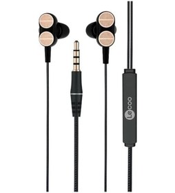 Resim Lecoo Eh102 3.5 Mm Jacklı Siyah Kablolu Kulak İçi Mikrofonlu Kulaklık - 165455 