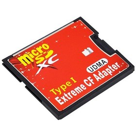 Resim Yüksek Hızlı Micro Sd Tf'den Cf Karta Adaptör Microsd Sdxc'den Kompakt Hafıza Kartına Tip I Okuyucu Dönüştürücü 