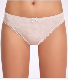 Resim Melanjlı Dantelli Kadın Bikini Külot 3 Adet 001 