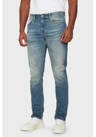 Resim Calvin Klein Erkek Kot Pantolon J30j326361 1a4 Lacivert Lacivert 