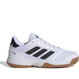 Resim Ligra 8 K Beyaz Unisex Voleybol Ayakkabısı adidas