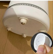 Resim Sunshine022 E 4 Adet 360 Derece Dönen Paslanmaz Rulmanlı Kendinden Yapışkanlı Mobilya Tekerleği 
