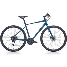 Resim Bianchi Nirone 7 Disk FlatBar Acera 24 Vites 47 CM 28 Jant Koyu Turkuaz Hybrid Şehir Bisikleti 