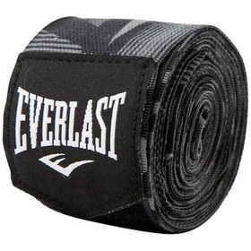 Resim Everlast 120 Spark Printed Handwraps 305 Cm Siyah Boks Bandajı P00002913 