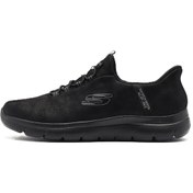 Resim Skechers Summits-korlo Memory Foam Mens Sneaker Hafızalı Taban Lastik Bağcıklı Erkek Günlük Spor Ayakkabı Siyah Siyah | Orijinal 
