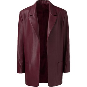 Resim SATANA' BURGUNDY BLAZER - M/L / Bordo 