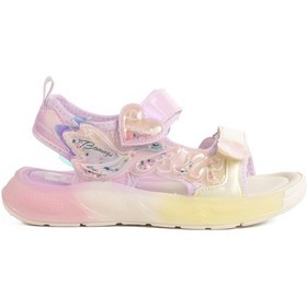 Resim Lila Cırtlı Anatomik Hafif Kız Çocuk Sandalet 1946 F LILA Lila 