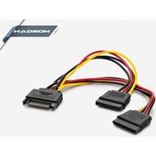 Resim Hadron Sata Power Kablo Çoklayıcı 2 Li HD4737 