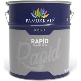 Resim Pamukkale 1510 Rapid Endüstriyel Boya 15 Kg Mat Beyaz 