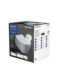 Resim Duravit Klozet Seti Akıllı Sensowash Slim Me By Starck Asma 63100 