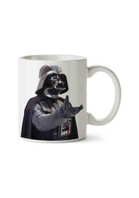 Resim Darth Vader Porselen Kupa Bardak Beyaz 